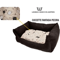 cuccetta divanetto fantasia pecorelle